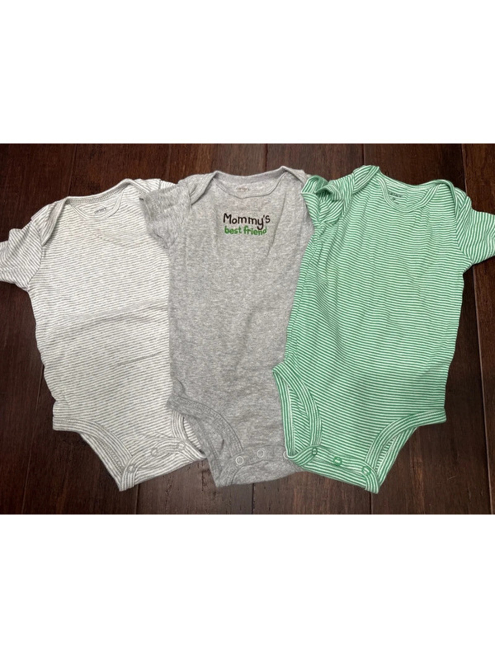 9M Carter’s Boys Onesies (1 stained)